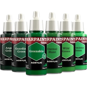 image:imageThe Army Painter Warpaints Fanatic Flexible Triad Black amp Greys 6 x 18 ml acrylic paints  Miniature quality hobby paint for Dungeons and Dragons DnD amp Warhammer MiniaturesFlexible Triad Deep Greens