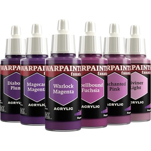 image:imageThe Army Painter Warpaints Fanatic Flexible Triad Black amp Greys 6 x 18 ml acrylic paints  Miniature quality hobby paint for Dungeons and Dragons DnD amp Warhammer MiniaturesFlexible Triad Magentas
