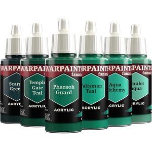 image:imageThe Army Painter Warpaints Fanatic Flexible Triad Black amp Greys 6 x 18 ml acrylic paints  Miniature quality hobby paint for Dungeons and Dragons DnD amp Warhammer MiniaturesFlexible Triad Teals